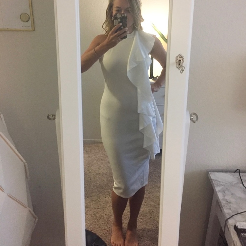 White dress
